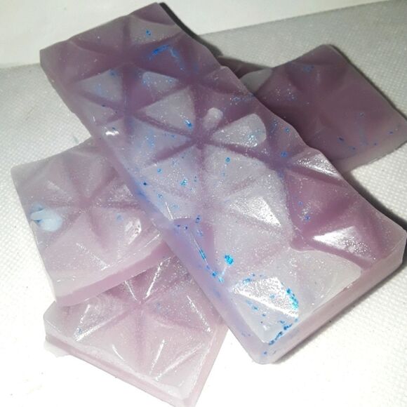 HAND crafted Stress Relief waxmelt glitter bar 1pc - Picture 6 of 7